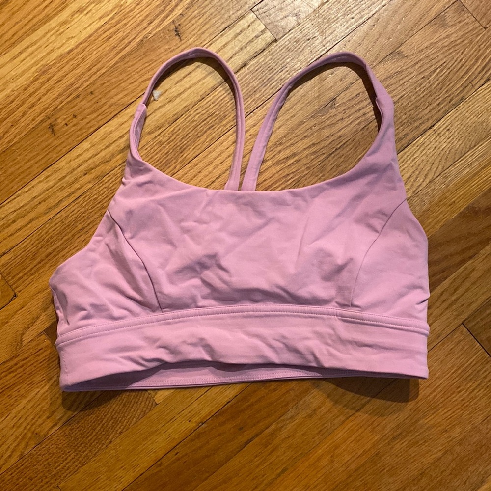 Purple lululemon sports bra